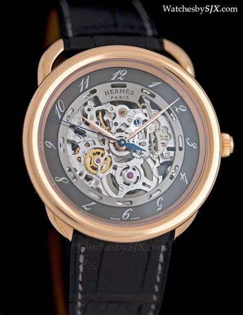 hermes arceau skeleton review|Hermes arceau squelette.